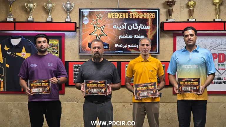 مقام آوران سومین دوره مسابقات ستارگان، هفته هشتم